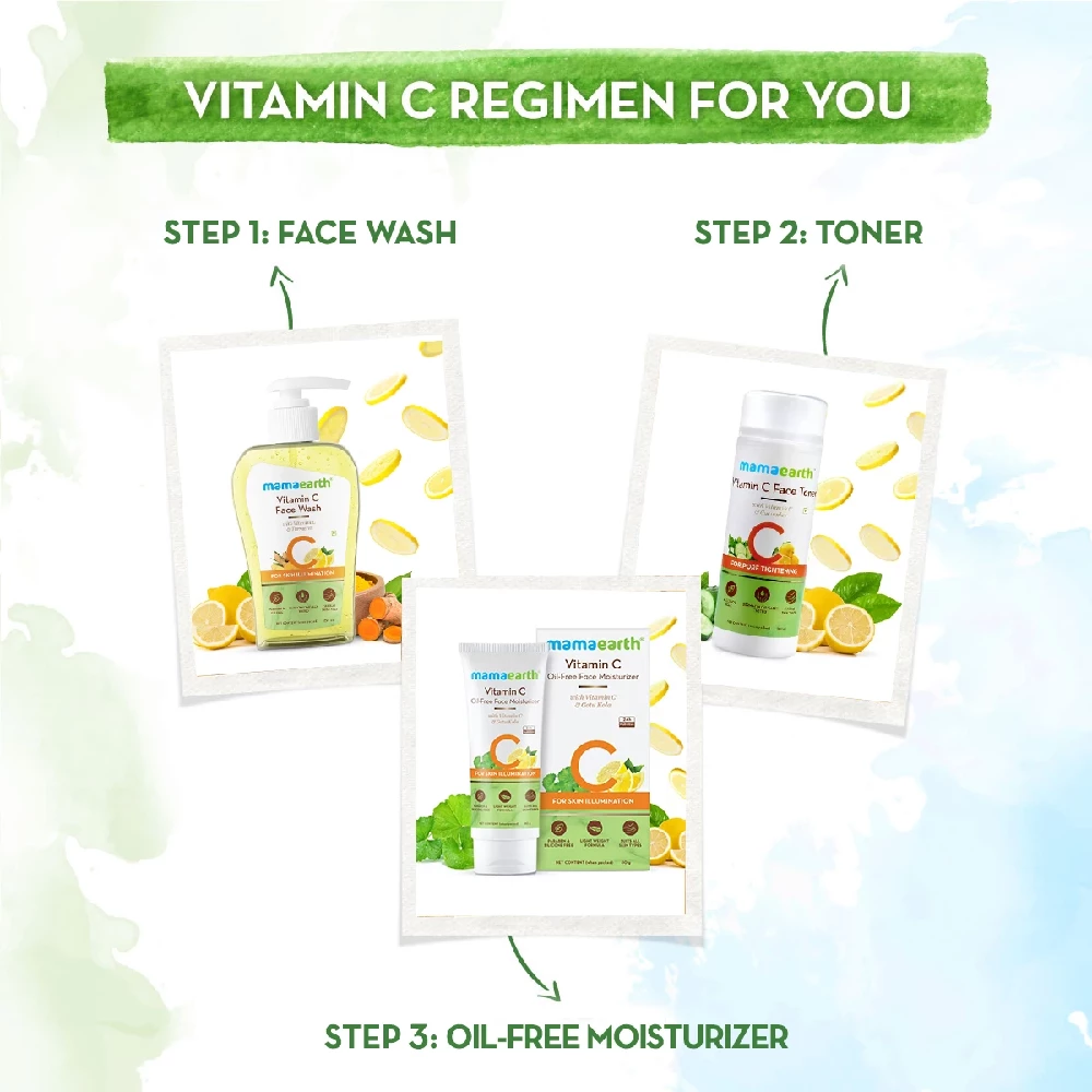 Vitamin C Face Wash with Vitamin C and Turmeric for Skin Illumination, 250ml-6.webp